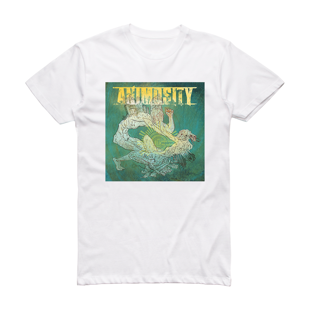 Animosity Empires Album Cover T-Shirt White