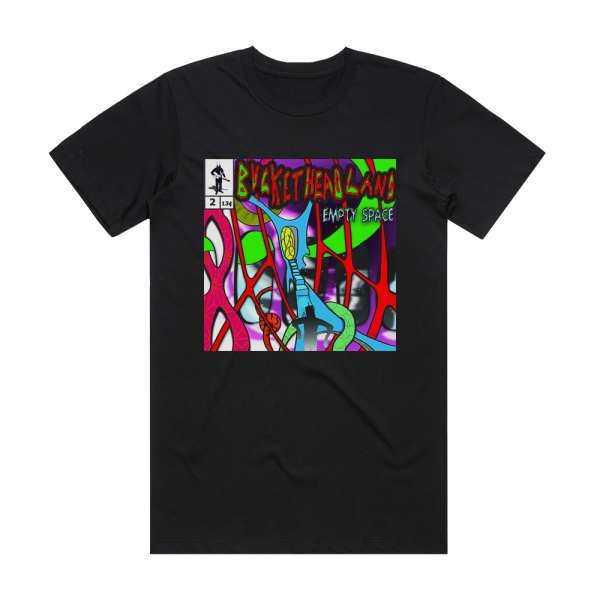 Buckethead Empty Space Album Cover T-Shirt Black