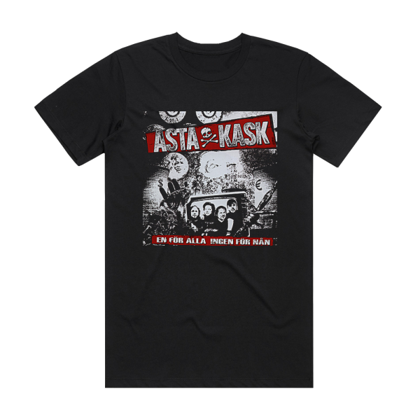 Asta Kask En Fr Alla Ingen Fr Nn Album Cover T-Shirt Black