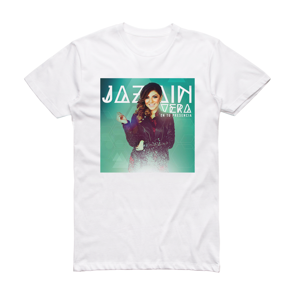 Jazmin Vera En Tu Presencia Album Cover T-Shirt White