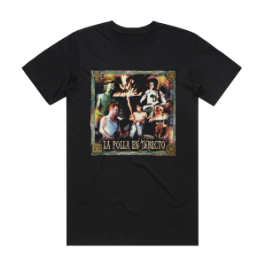 La Polla Records En Tu Recto Album Cover T-Shirt Black