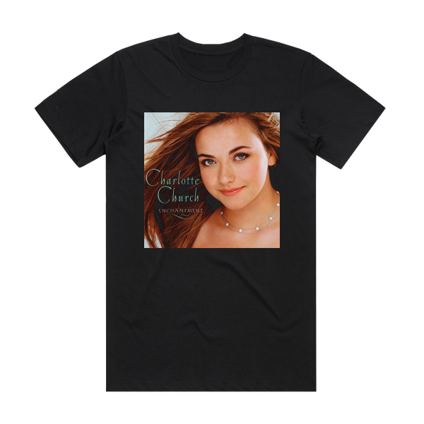 Charlotte Church Enchantment Album Cover T-Shirt Black