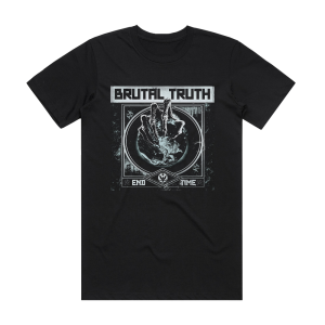 Brutal Truth End Time Album Cover T-Shirt Black
