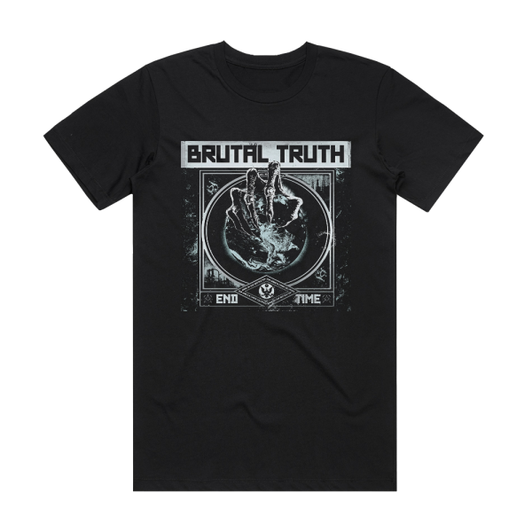 Brutal Truth End Time Album Cover T-Shirt Black