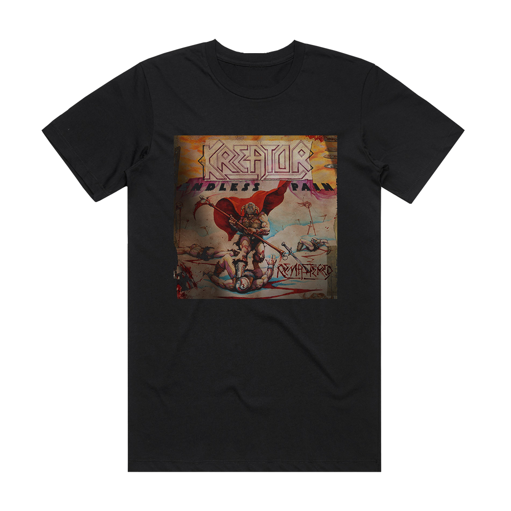 Kreator Endless Pain Album Cover T-Shirt Black – ALBUM COVER T-SHIRTS