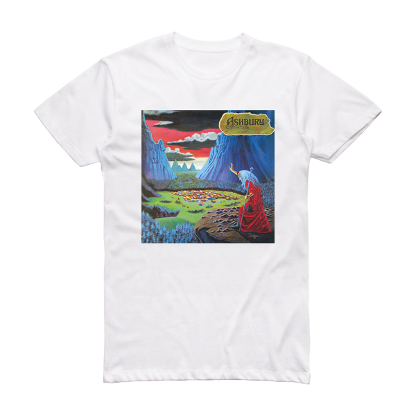 Ashbury Endless Skies Album Cover T-Shirt White