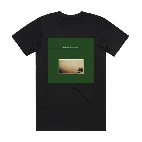 Mineral Endserenading Album Cover T-Shirt Black