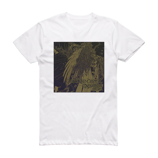 Cathedral Endtyme Album Cover T-Shirt White