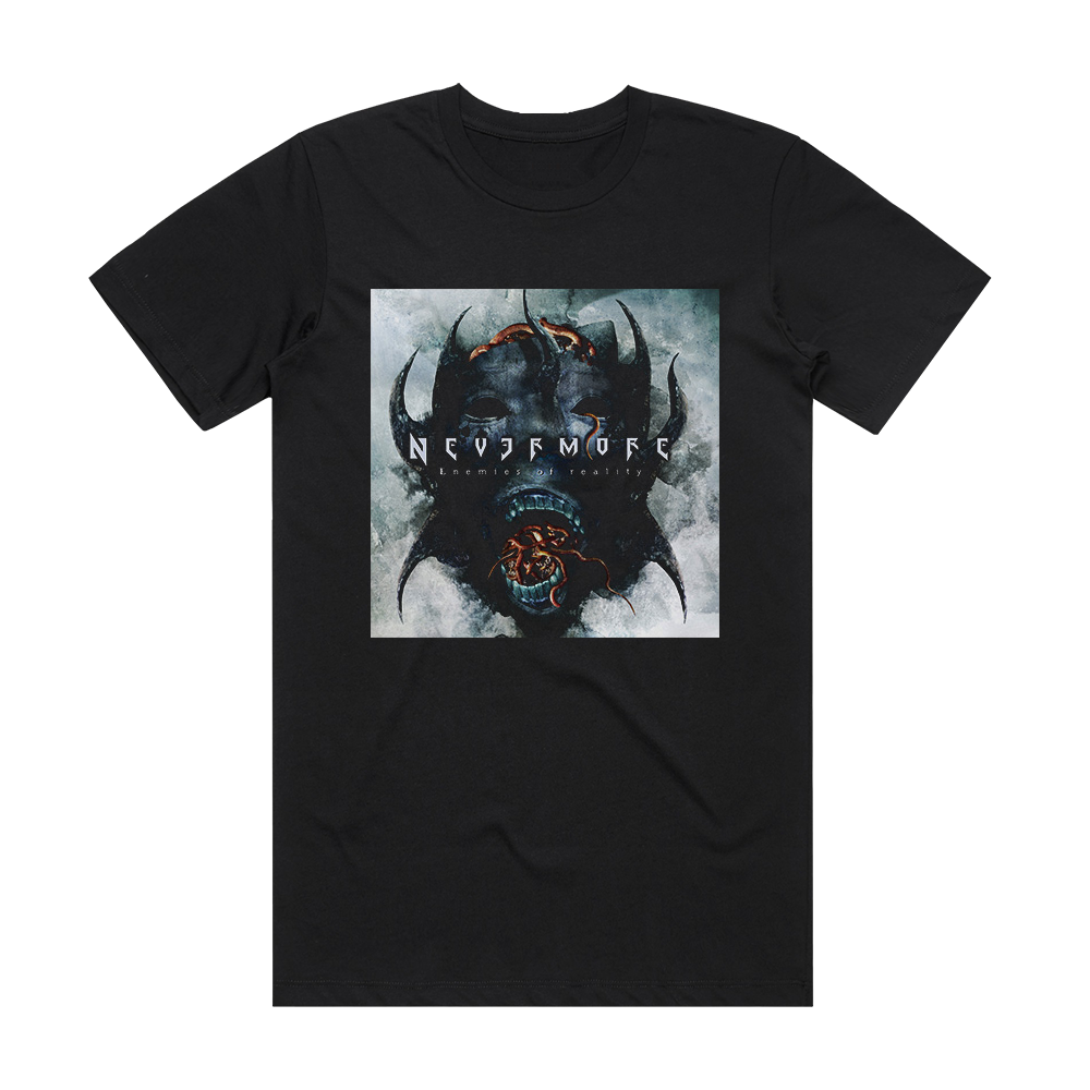 Nevermore Enemies Of Reality 1 Album Cover T-Shirt Black – ALBUM COVER ...