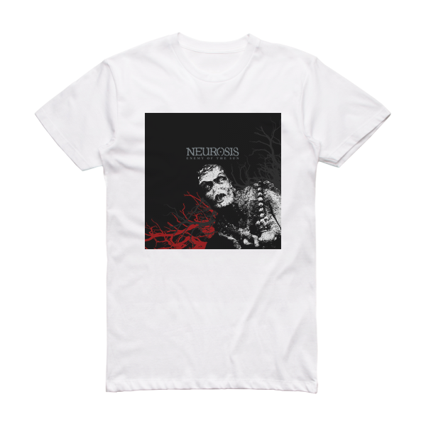 Neurosis Enemy Of The Sun 1 Album Cover T-Shirt White