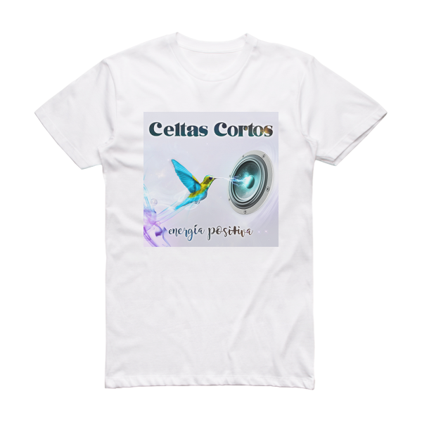 Celtas Cortos Energa Positiva Album Cover T-Shirt White