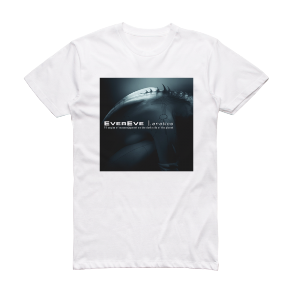 EverEve Enetics Album Cover T-Shirt White