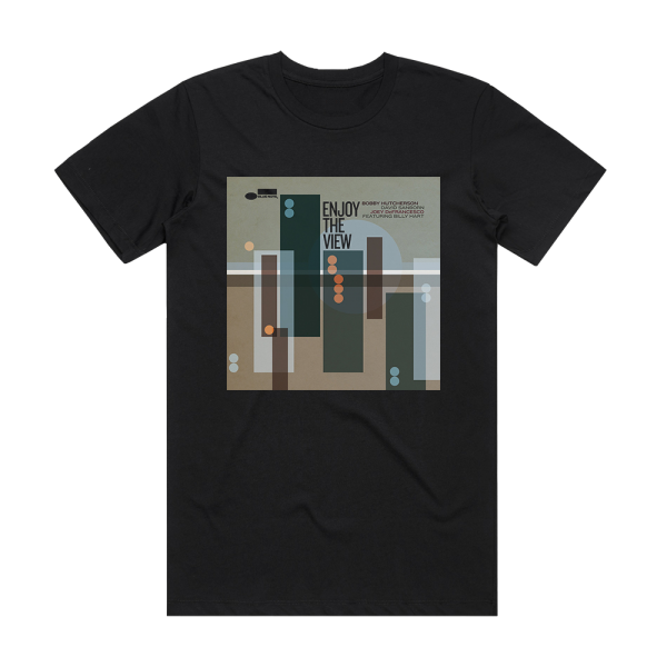 Bobby Hutcherson Enjoy The View Album Cover T-Shirt Black