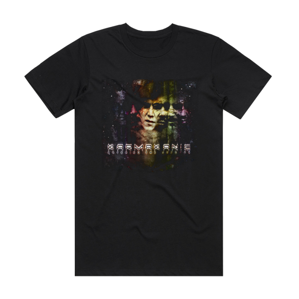 Karmakanic Entering The Spectra Album Cover T-Shirt Black