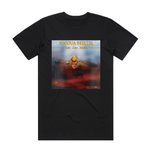 Najoua Belyzel Entre Deux Mondes Album Cover T-Shirt Black