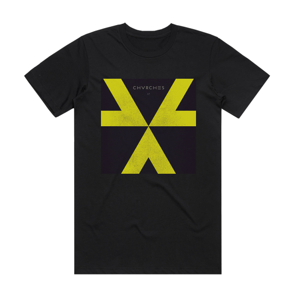 CHVRCHES Ep Album Cover T-Shirt Black