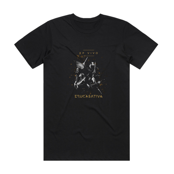 Eruca Sativa Ep Vivo Album Cover T-Shirt Black