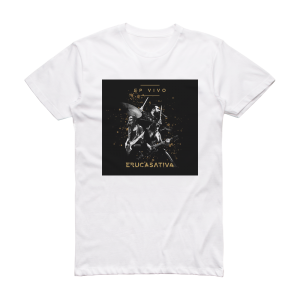 Eruca Sativa Ep Vivo Album Cover T-Shirt White