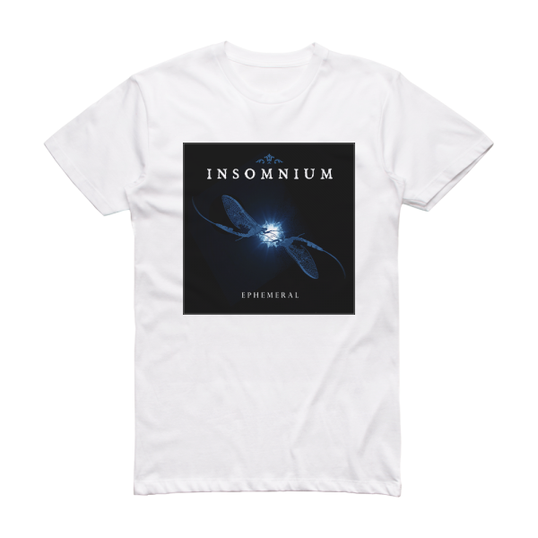 Insomnium Ephemeral Album Cover T-Shirt White