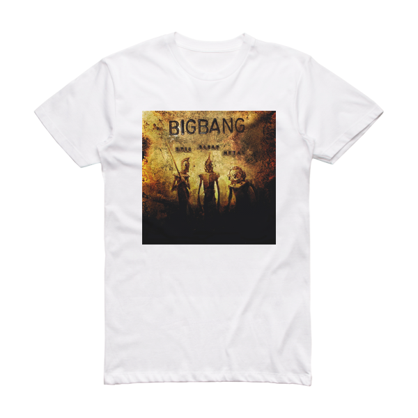 BIGBANG Epic Scrap Metal Album Cover T-Shirt White