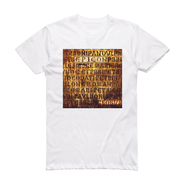Globus Epicon 1 Album Cover T-Shirt White