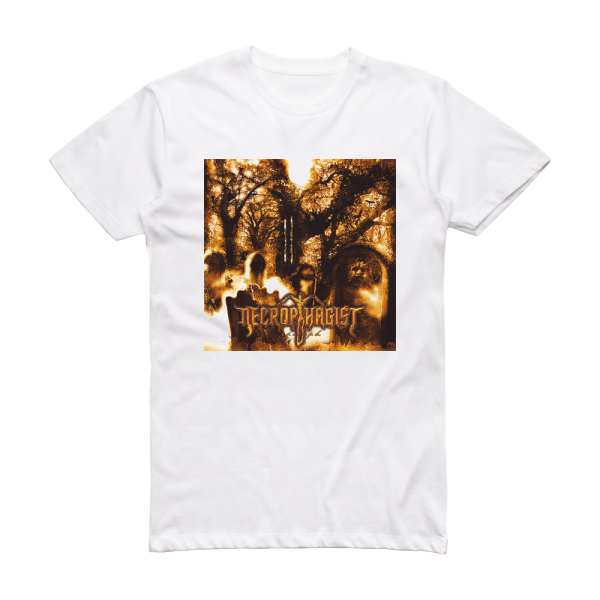 Necrophagist Epitaph Album Cover T-Shirt White