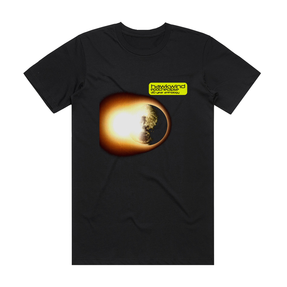 Hawkwind Epocheclipse 30 Year Anthology Album Cover T-Shirt Black ...