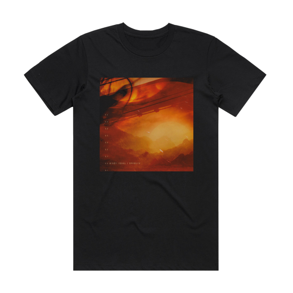 Minot Equal Opposite Album Cover T-Shirt Black