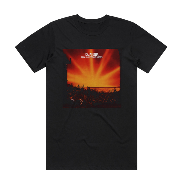 Catatonia Equally Cursed And Blessed Album Cover T-Shirt Black – ALBUM ...