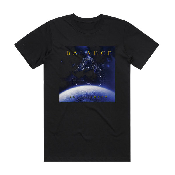 Balance Equilibrium Album Cover T-Shirt Black