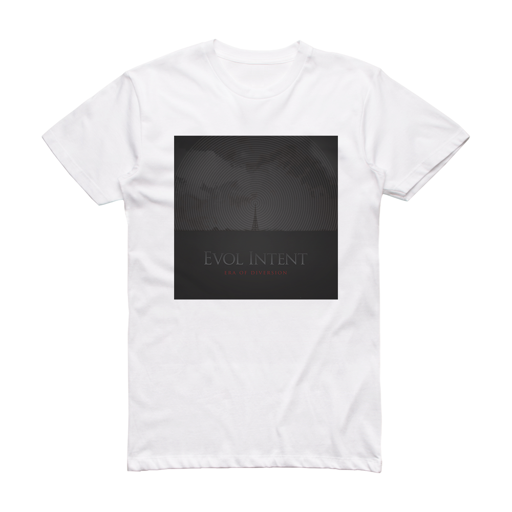 Evol Intent Era Of Diversion Album Cover T-Shirt White