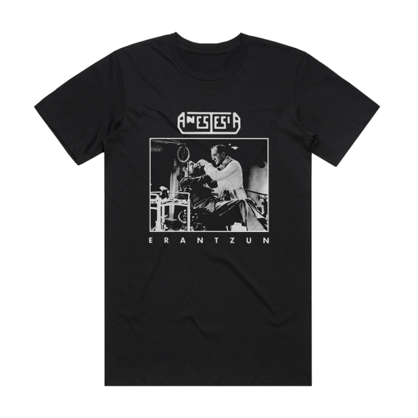 Anestesia Erantzun Album Cover T-Shirt Black
