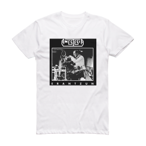 Anestesia Erantzun Album Cover T-Shirt White