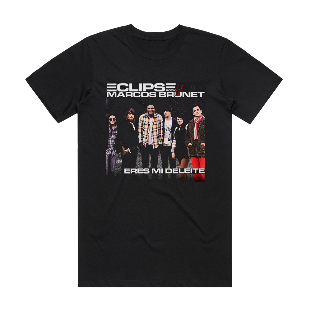 Eclipse Rock Eres Mi Deleite Album Cover T-Shirt Black