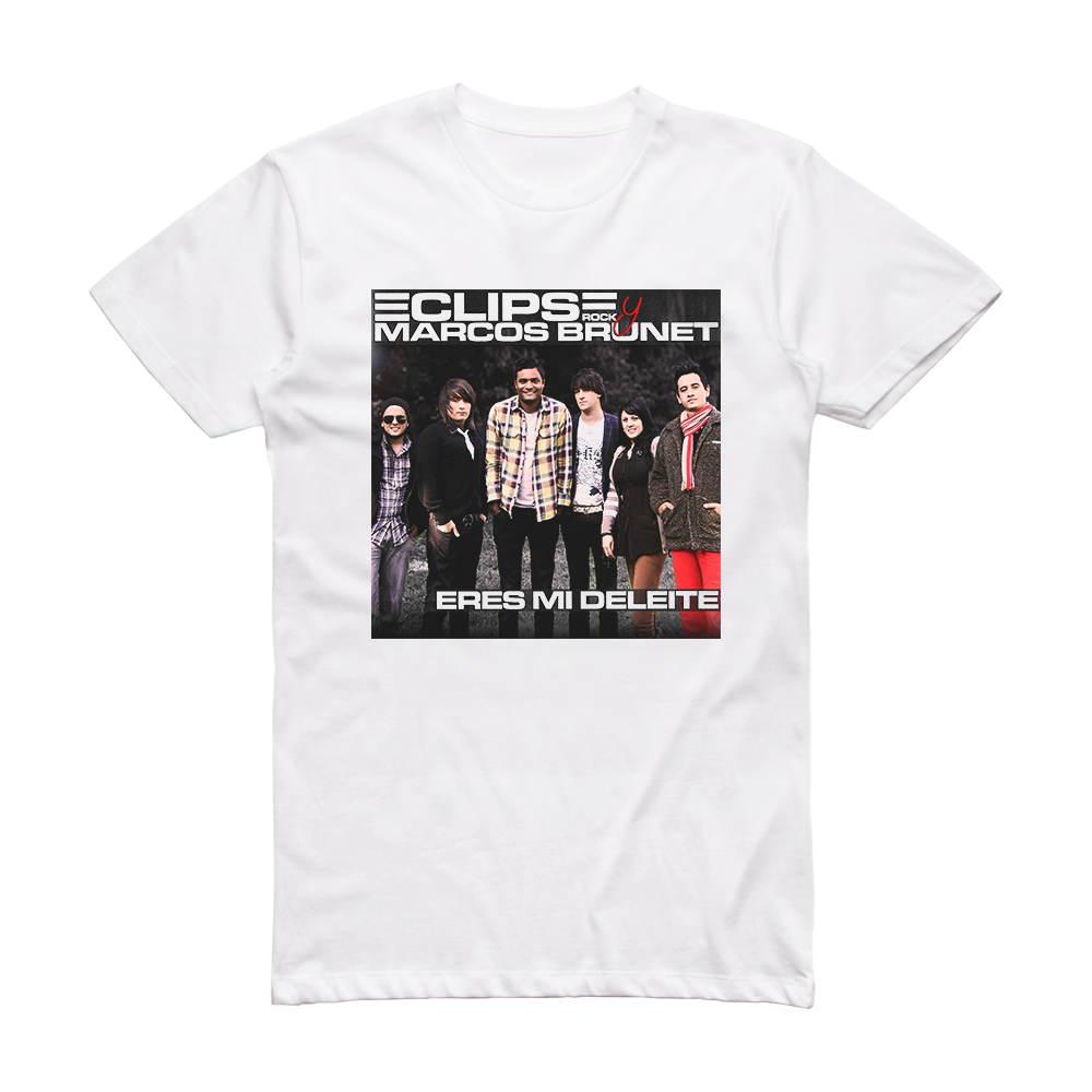Eclipse Rock Eres Mi Deleite Album Cover T-Shirt White