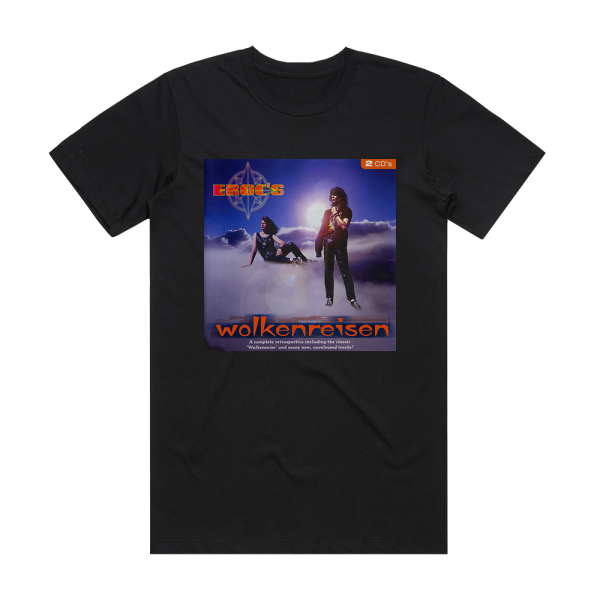 Eroc Erocs Wolkenreisen Album Cover T-Shirt Black