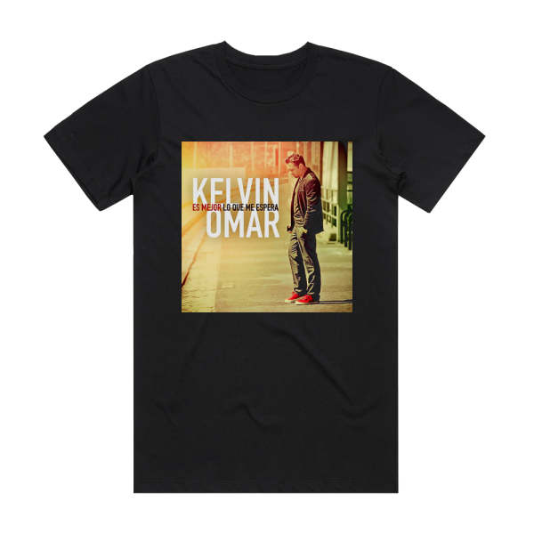 Kelvin Omar Es Mejor Lo Que Me Espera Album Cover T-Shirt Black