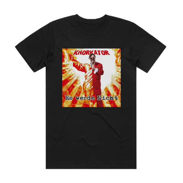 Knorkator Es Werde Nicht 2 Album Cover T-Shirt Black