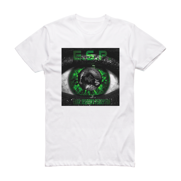 Erick Sermon Esp Erick Sermons Perception Album Cover T-Shirt White