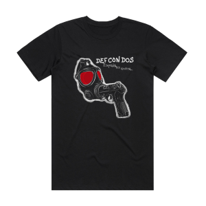 Def Con Dos Espaa Es Idiota Album Cover T-Shirt Black