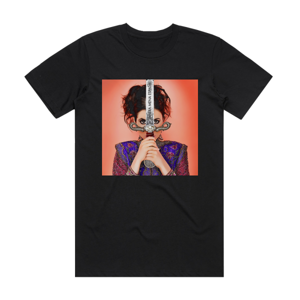 Javiera Mena Espada Album Cover T-Shirt Black