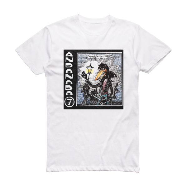 Andanada 7 Especie En Extincin Album Cover T-Shirt White
