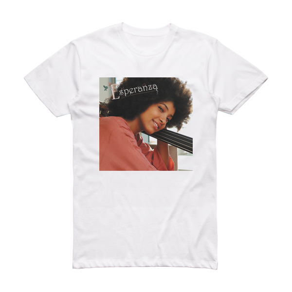 Esperanza Spalding Esperanza Album Cover T-Shirt White