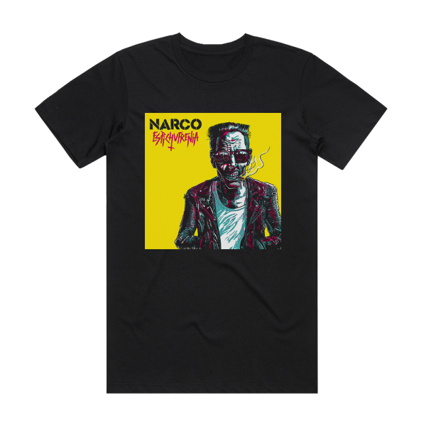 Narco Espichufrenia Album Cover T-Shirt Black