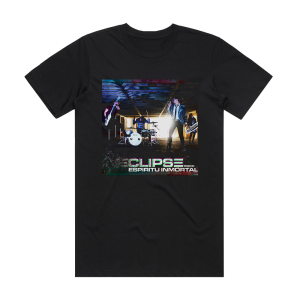 Eclipse Rock Espritu Inmortal Album Cover T-Shirt Black