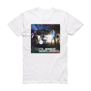 Eclipse Rock Espritu Inmortal Album Cover T-Shirt White
