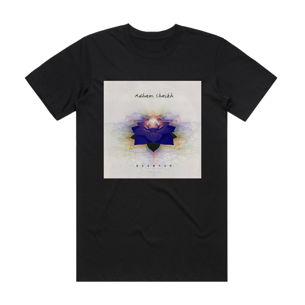 Adham Shaikh Essence Album Cover T-Shirt Black