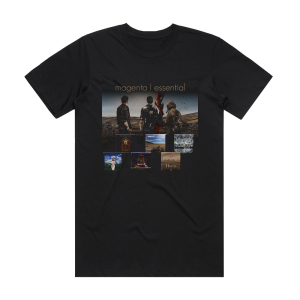 Magenta Essential Album Cover T-Shirt Black