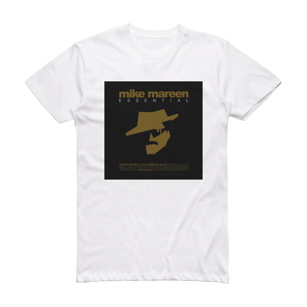 Mike Mareen Essential Album Cover T-Shirt White