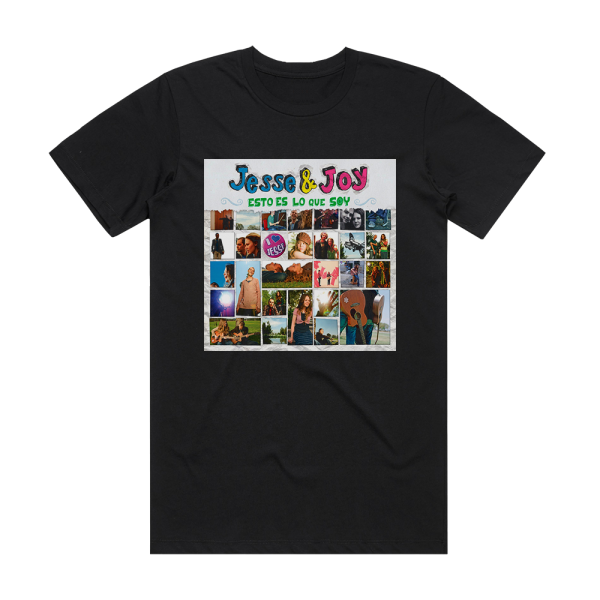 Jesse and Joy Esto Es Lo Que Soy Album Cover T-Shirt Black